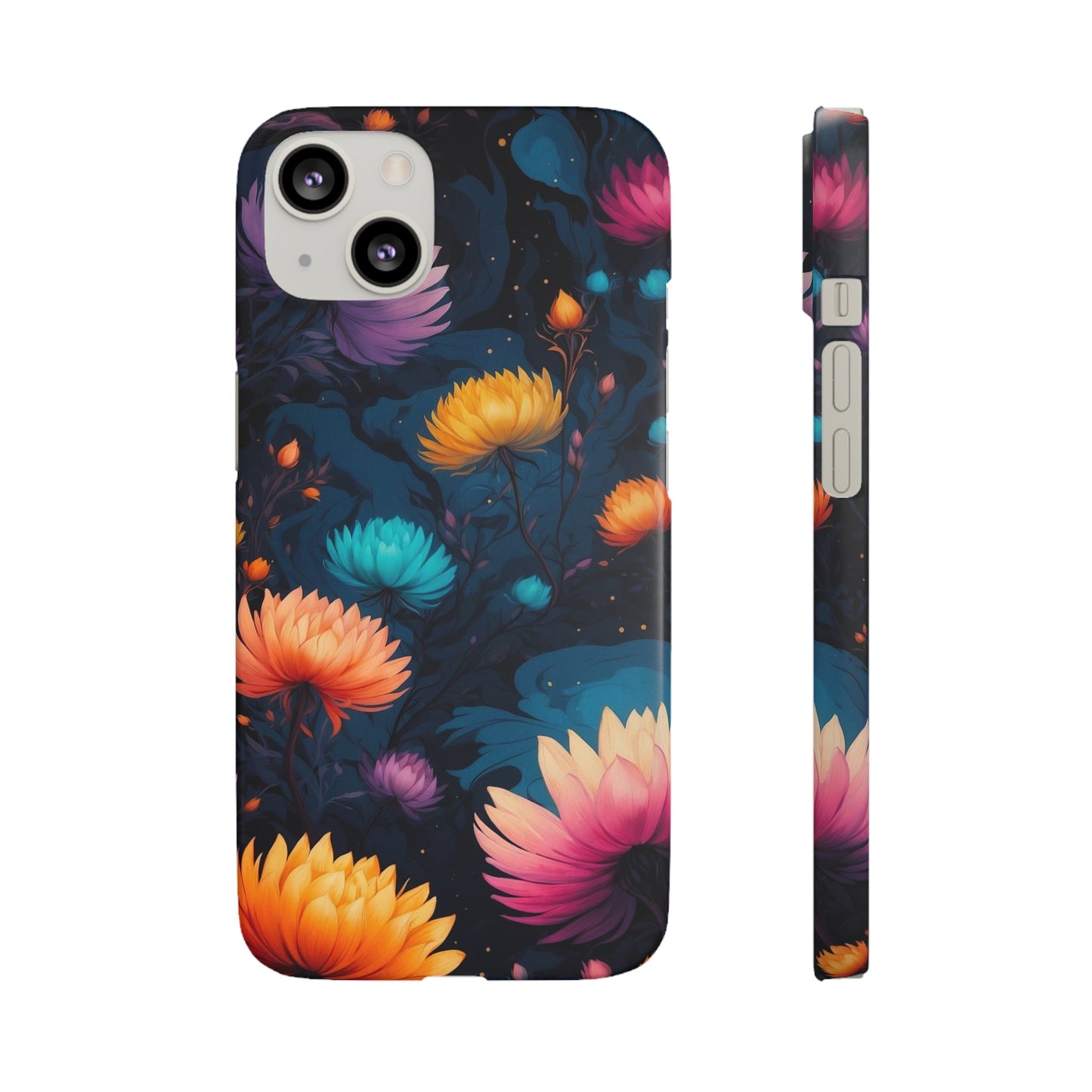 Floral Art Snap Case - Colorwink