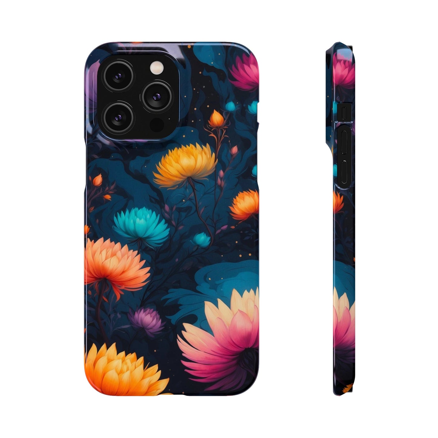 Floral Art Snap Case - Colorwink