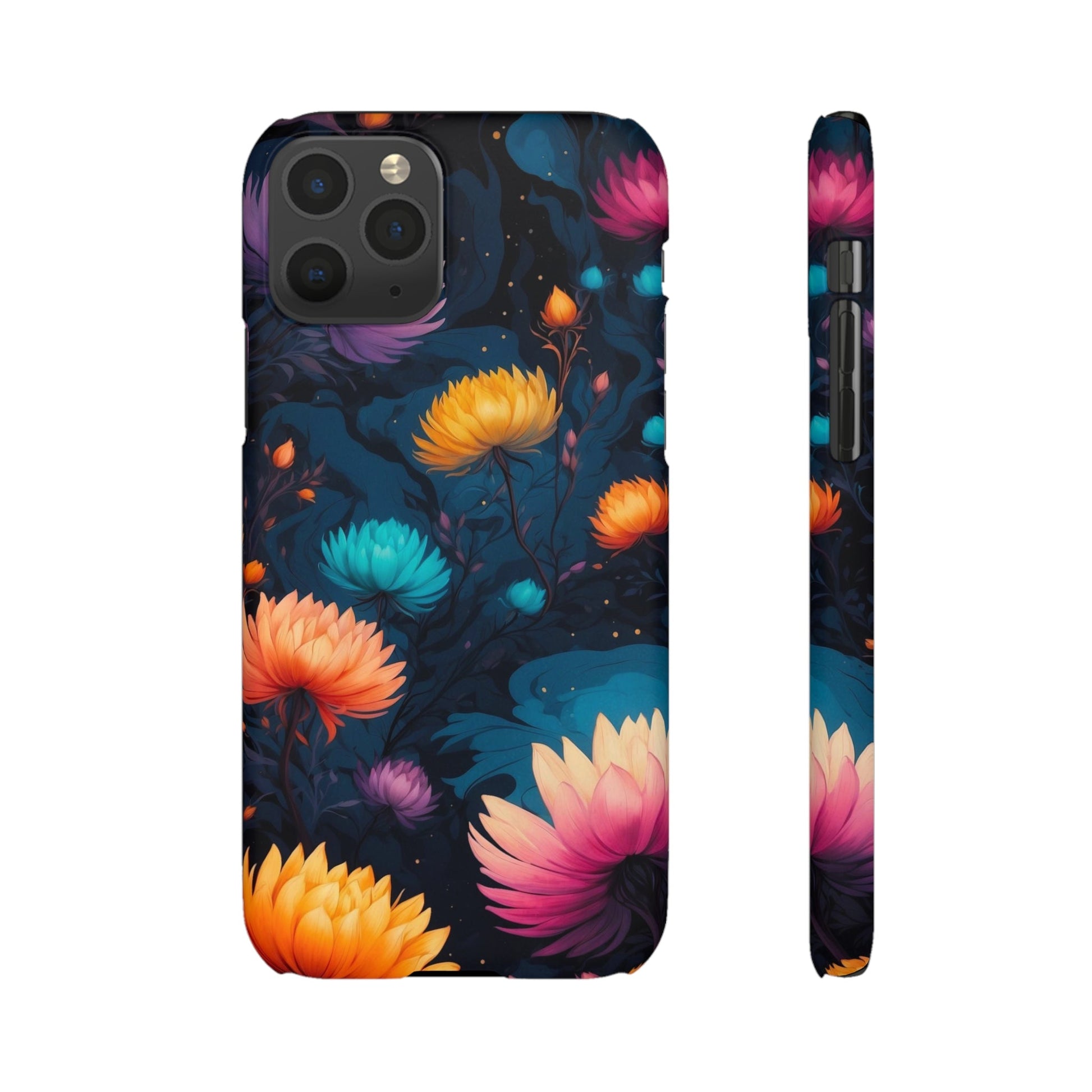 Floral Art Snap Case - Colorwink