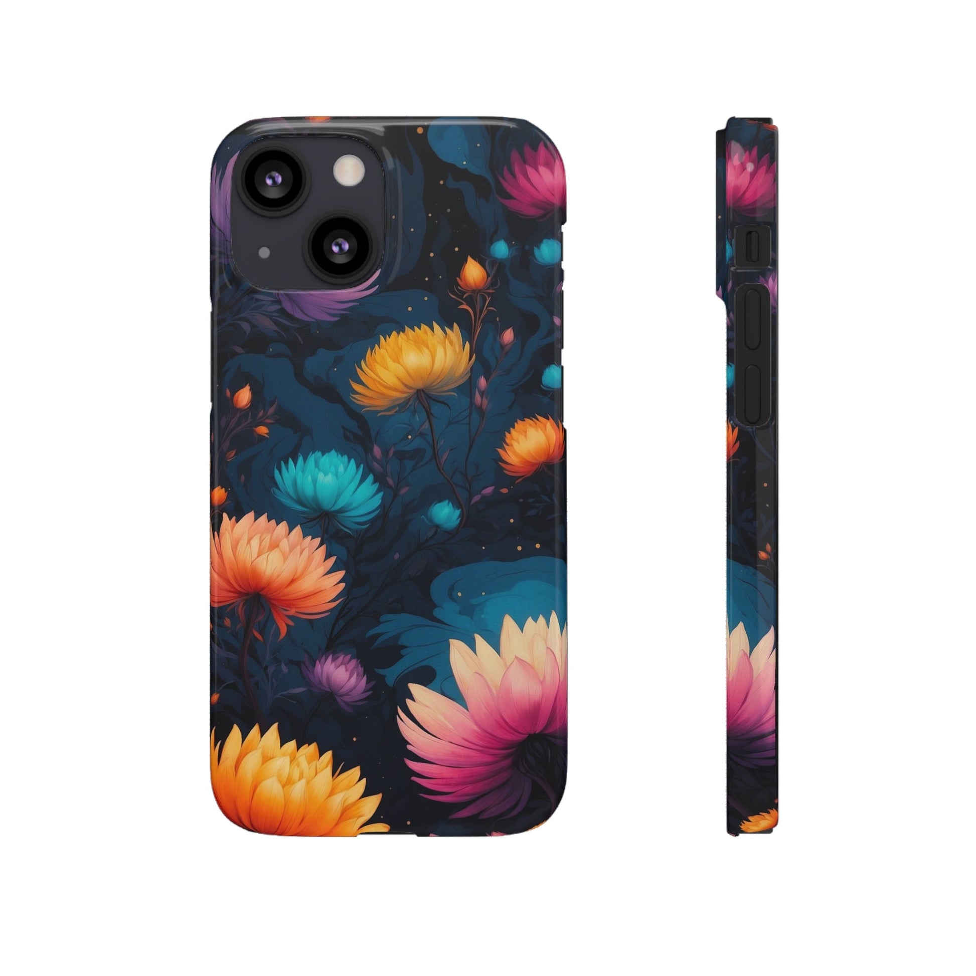 Floral Art Snap Case - Colorwink