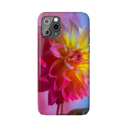 Floral Design Slim Phone Case - Colorwink