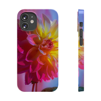 Floral Design Slim Phone Case - Colorwink