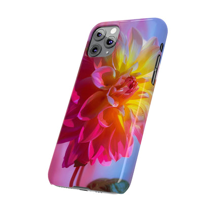 Floral Design Slim Phone Case - Colorwink