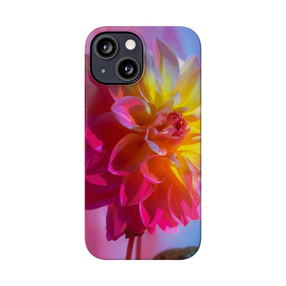 Floral Design Slim Phone Case - Colorwink