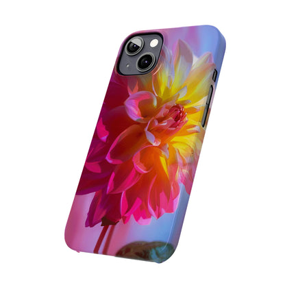 Floral Design Slim Phone Case - Colorwink