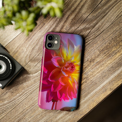 Floral Design Slim Phone Case - Colorwink