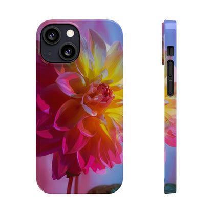 Floral Design Slim Phone Case - Colorwink