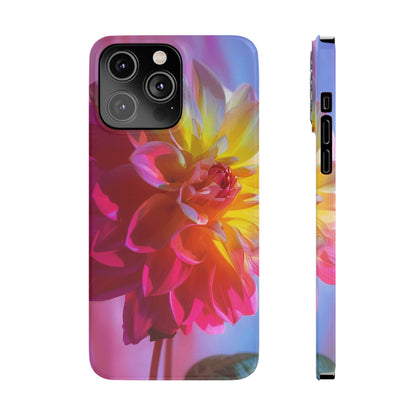 Floral Design Slim Phone Case - Colorwink