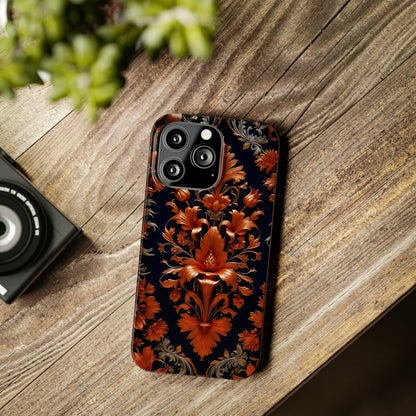 Floral Haven Slim Phone Case - Colorwink