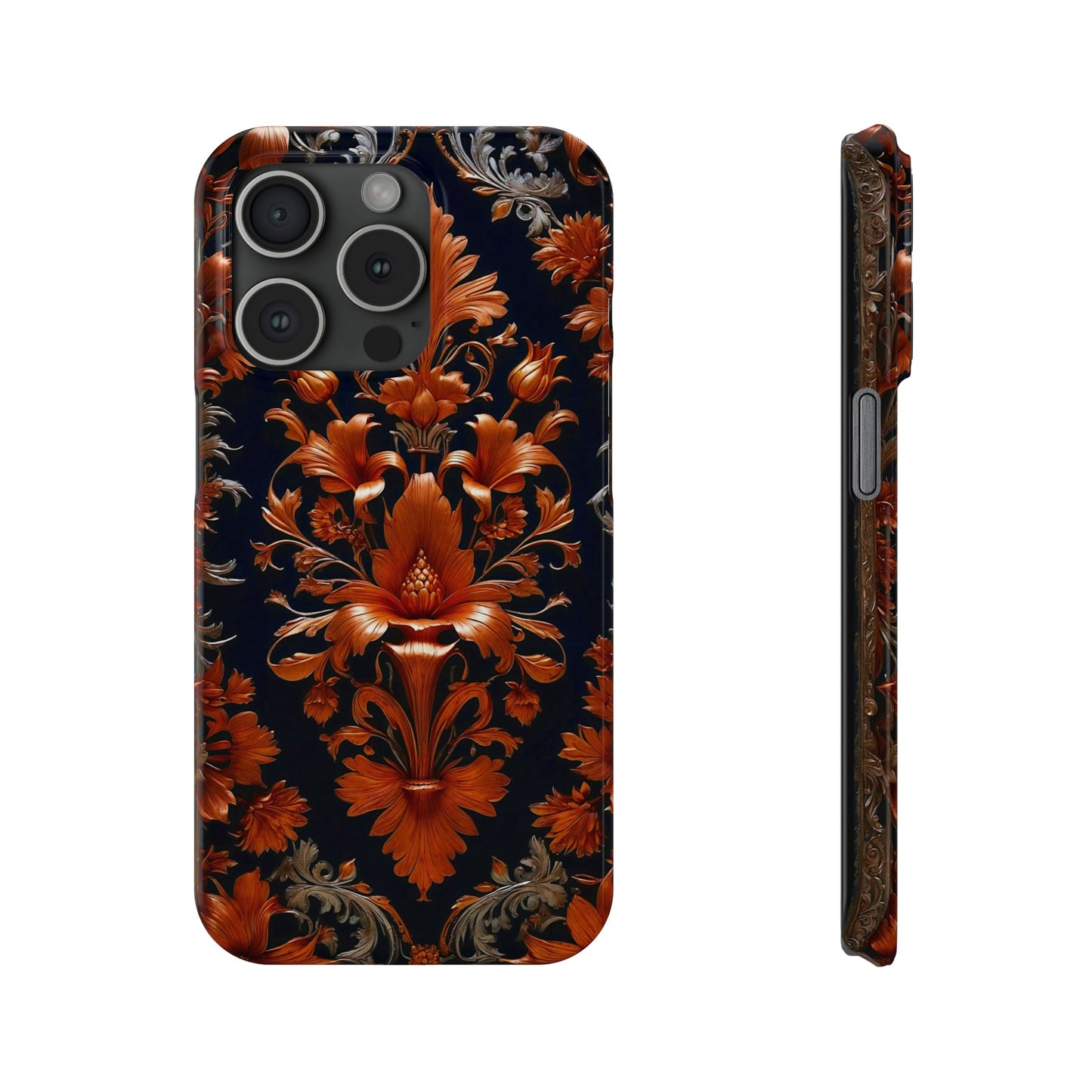 Floral Haven Slim Phone Case - Colorwink