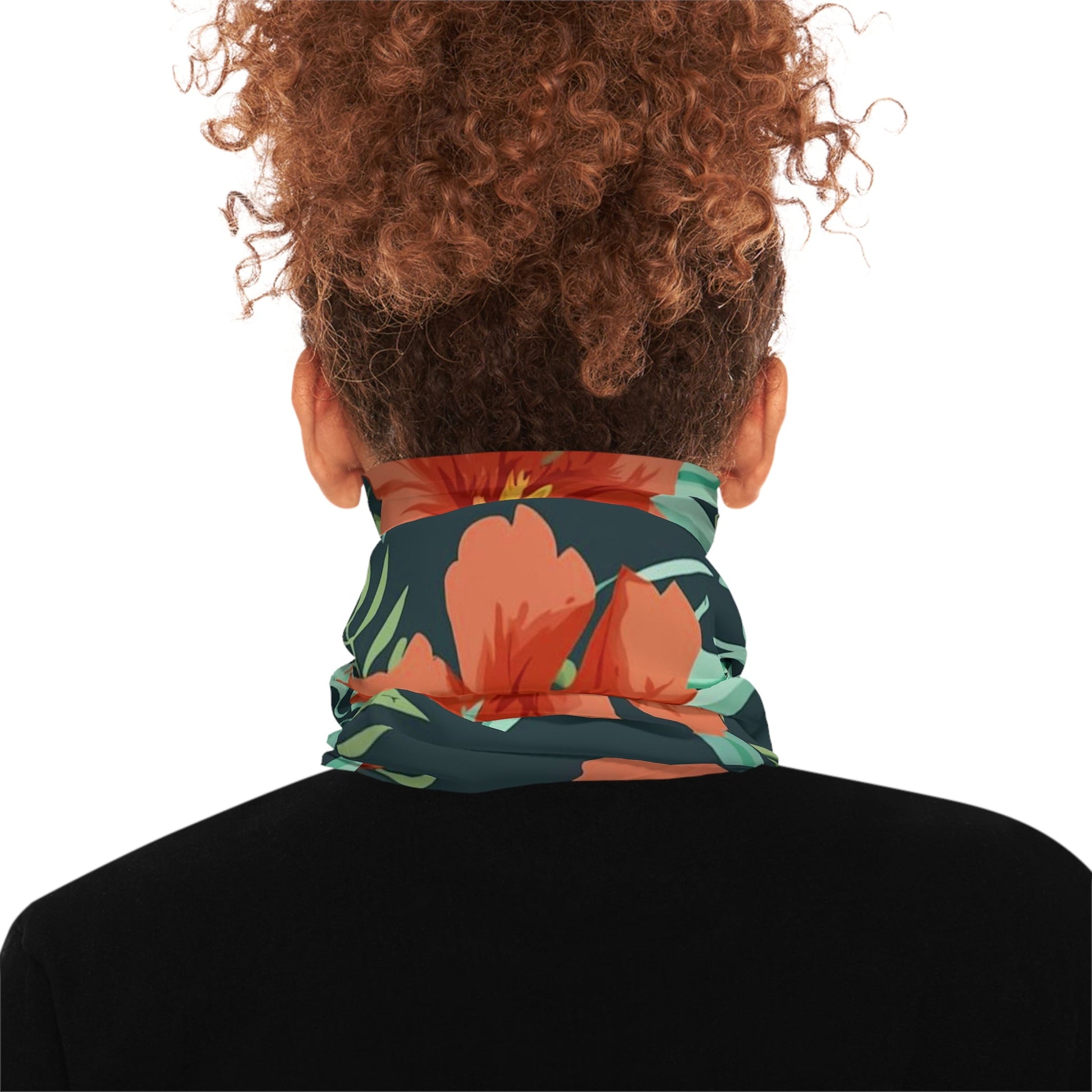 Floral Print Neck Gaiter - Colorwink