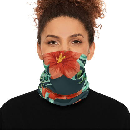 Floral Print Neck Gaiter - Colorwink