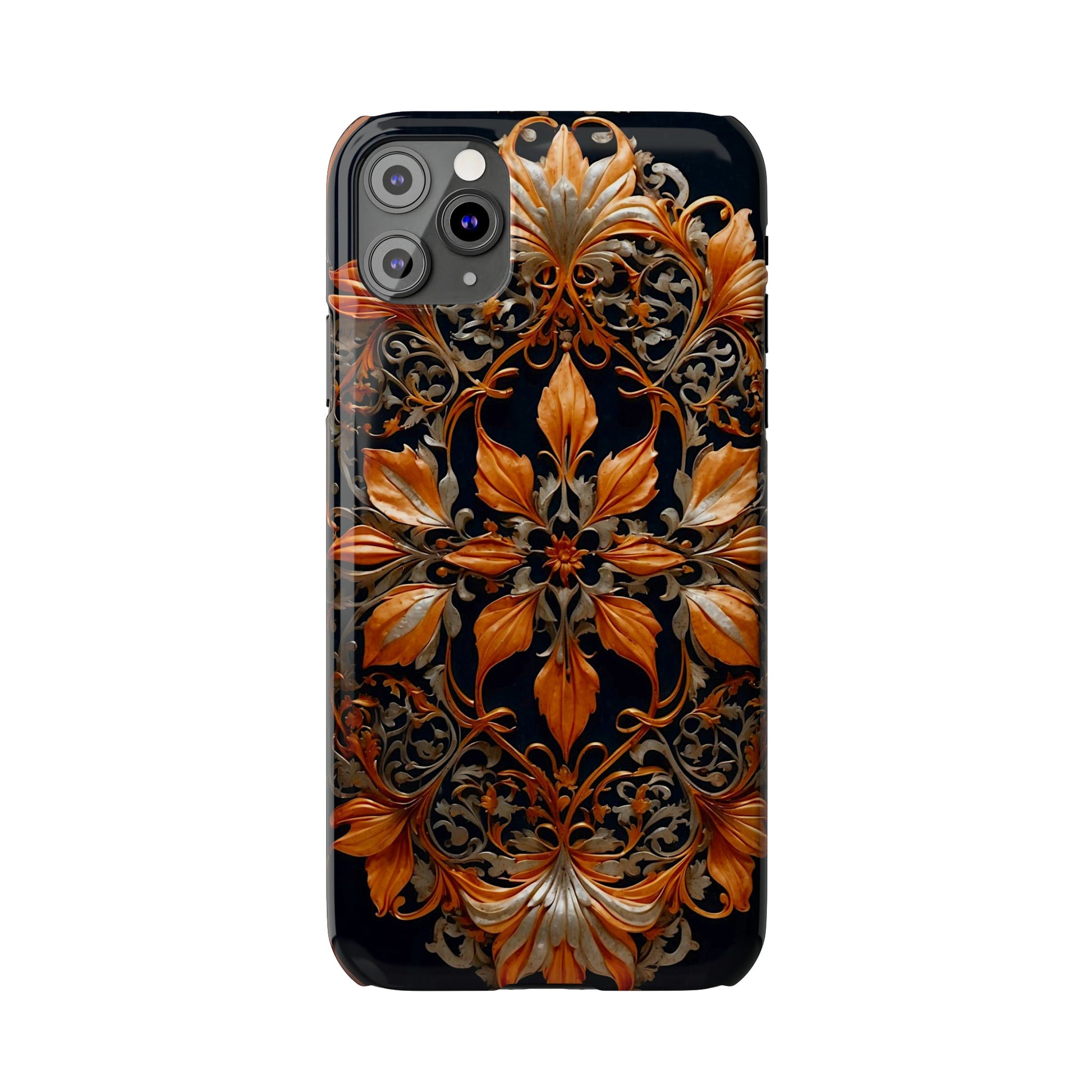 Floral Symphony Slim Phone Case - Colorwink