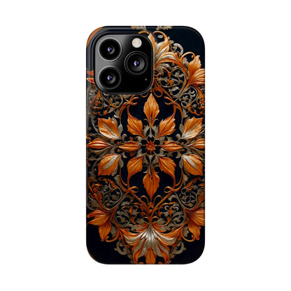 Floral Symphony Slim Phone Case - Colorwink