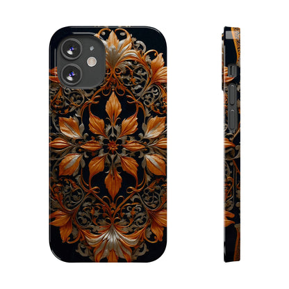 Floral Symphony Slim Phone Case - Colorwink