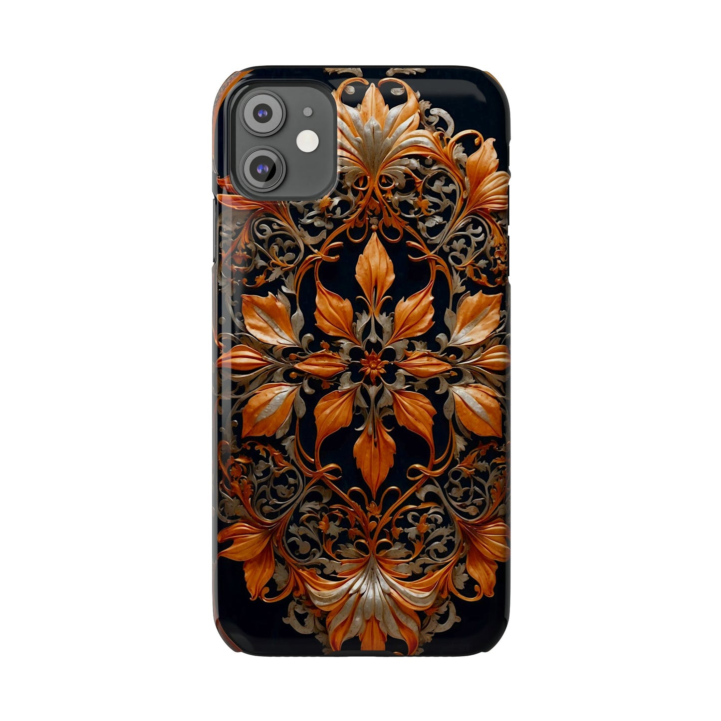 Floral Symphony Slim Phone Case - Colorwink