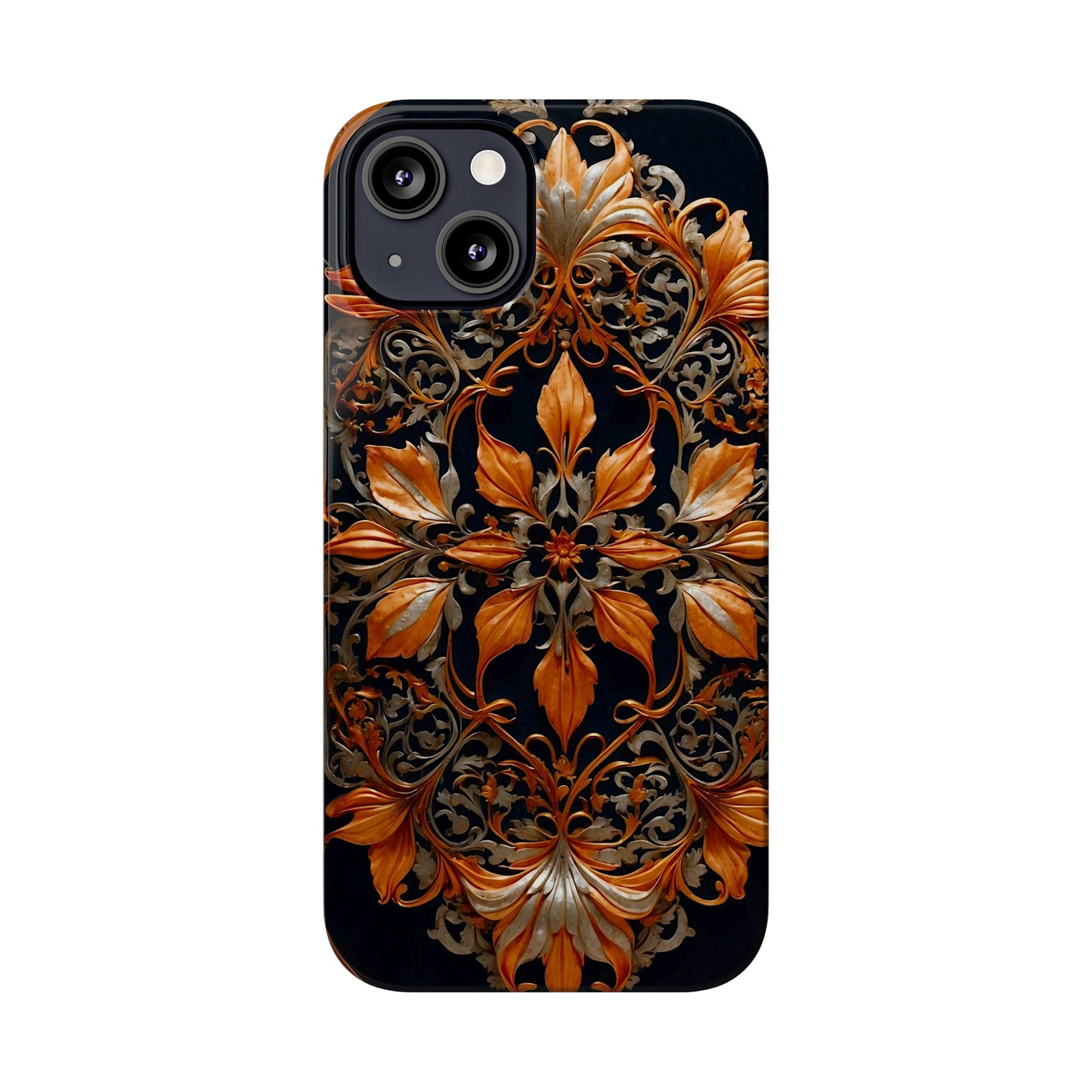 Floral Symphony Slim Phone Case - Colorwink