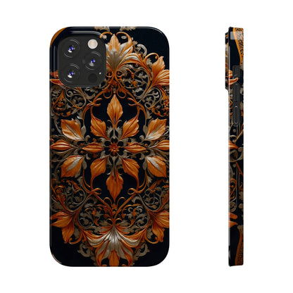 Floral Symphony Slim Phone Case - Colorwink