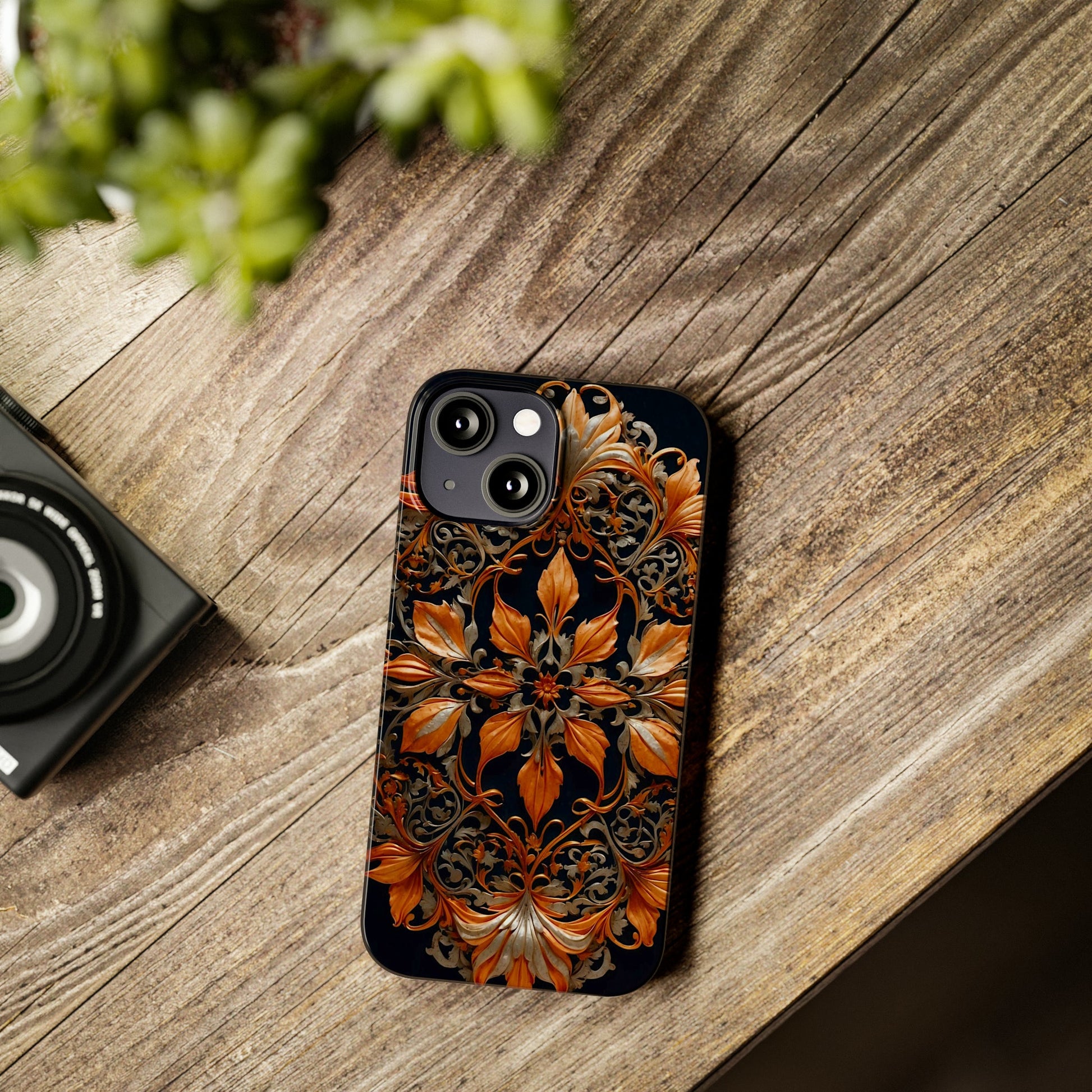 Floral Symphony Slim Phone Case - Colorwink