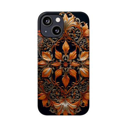 Floral Symphony Slim Phone Case - Colorwink