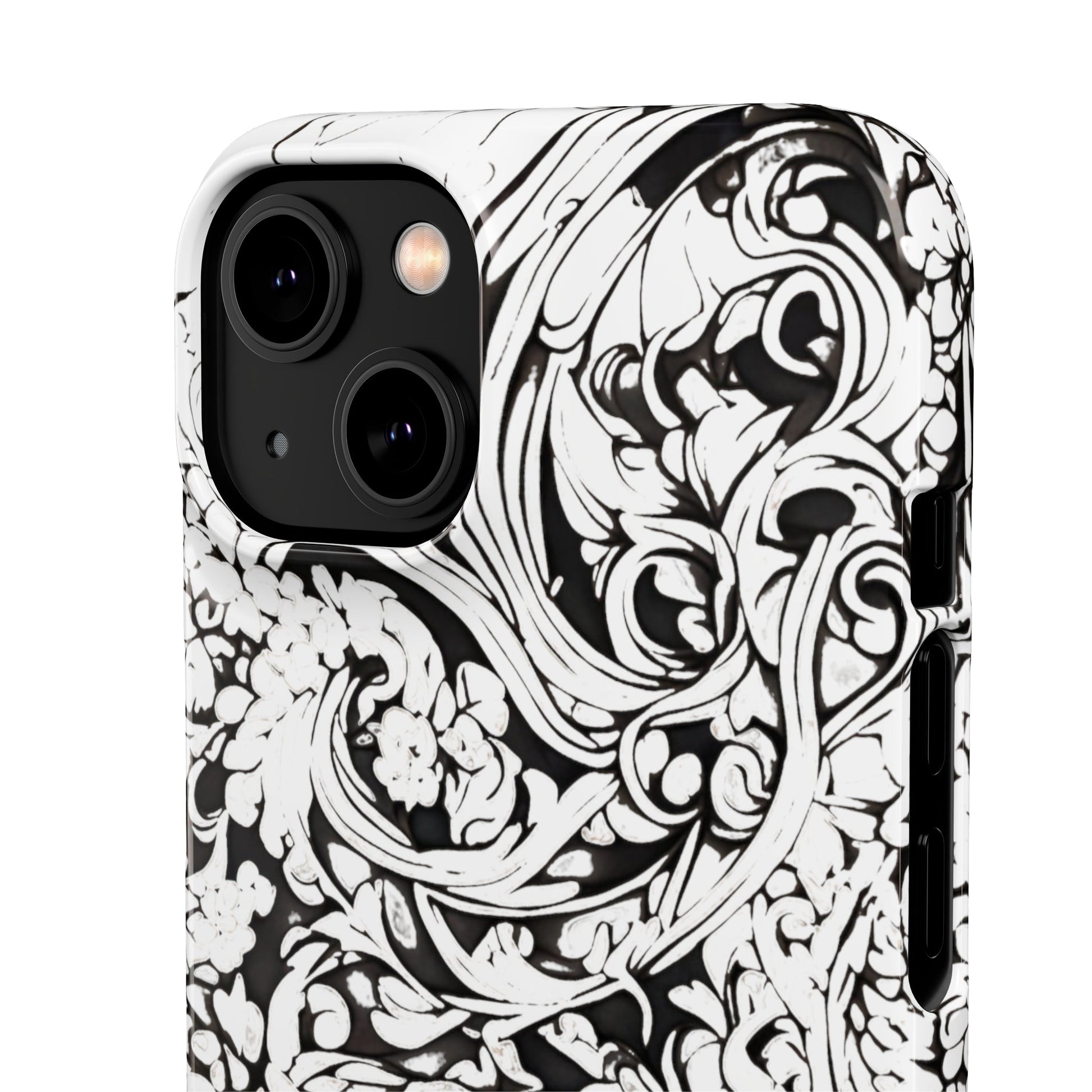 Floral Tattoo Snap Case - Colorwink