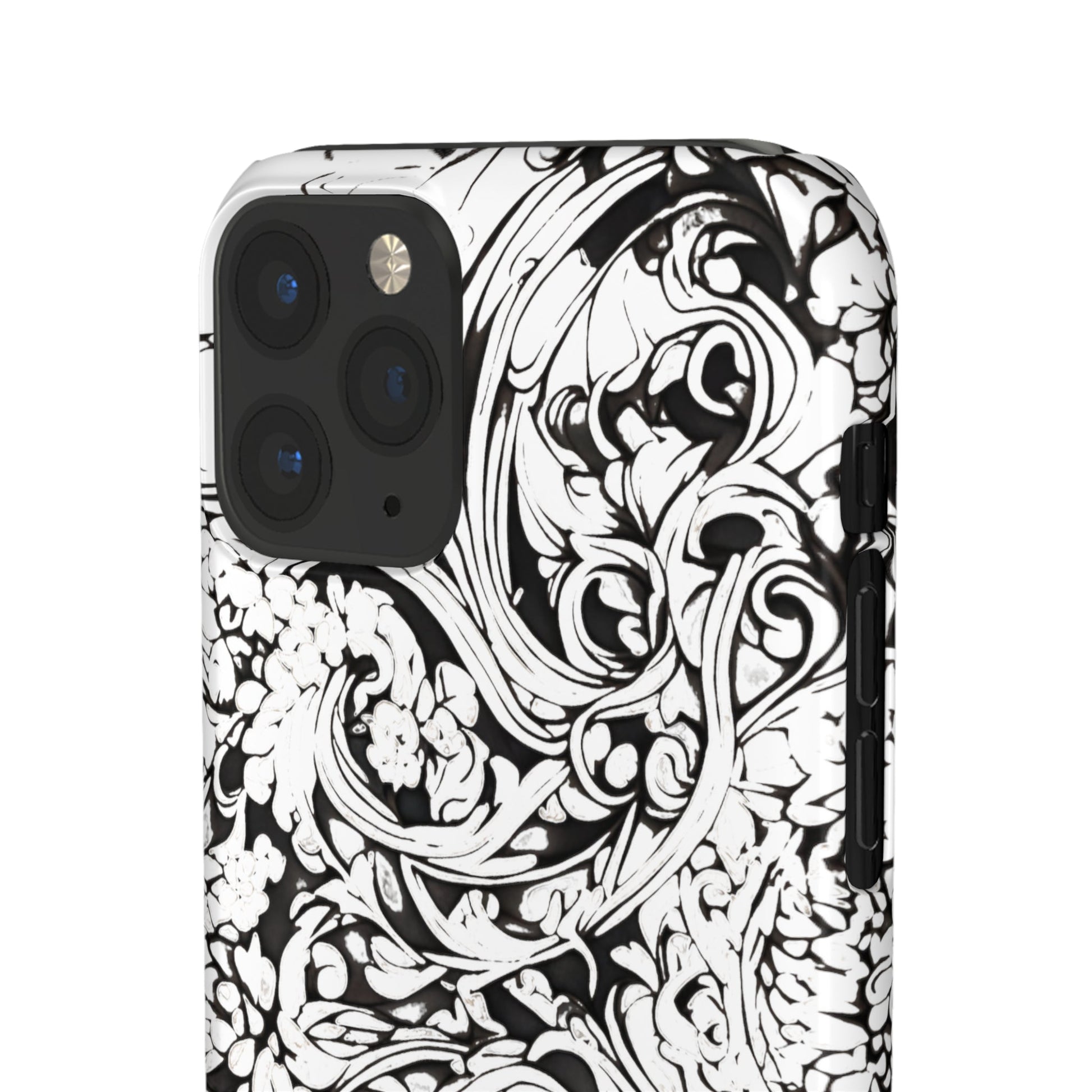 Floral Tattoo Snap Case - Colorwink