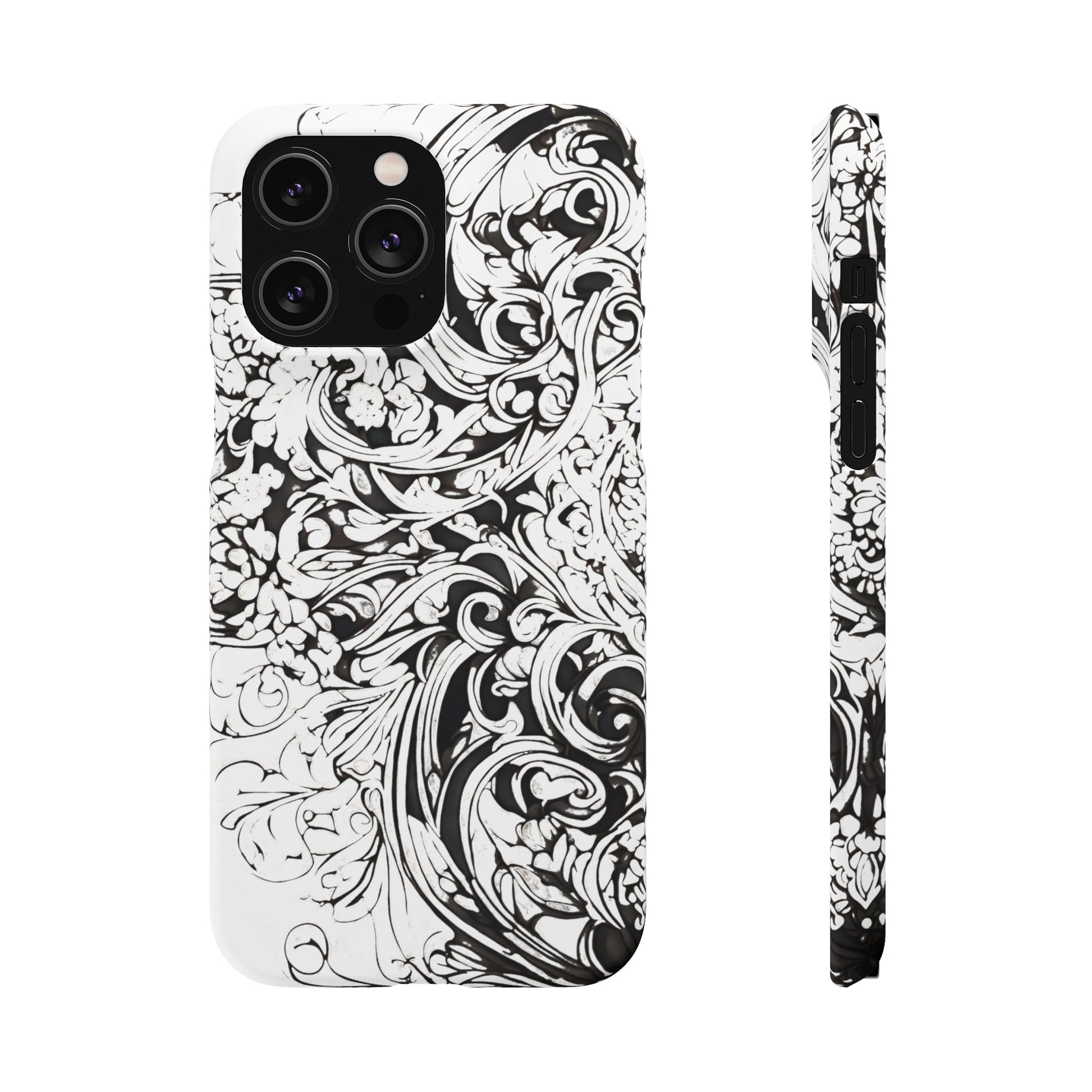 Floral Tattoo Snap Case - Colorwink