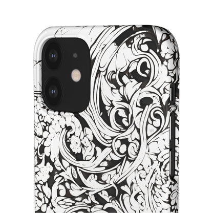 Floral Tattoo Snap Case - Colorwink