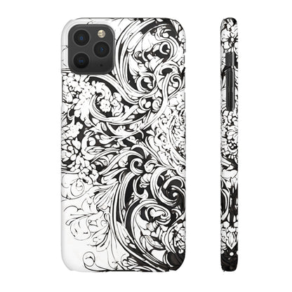 Floral Tattoo Snap Case - Colorwink