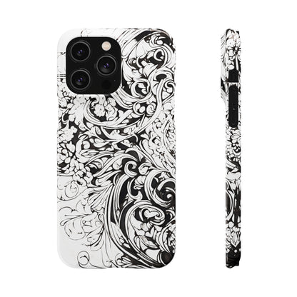 Floral Tattoo Snap Case - Colorwink