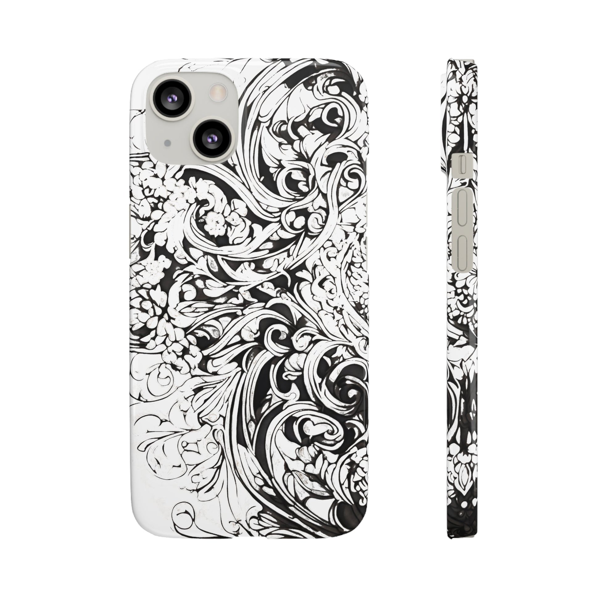 Floral Tattoo Snap Case - Colorwink