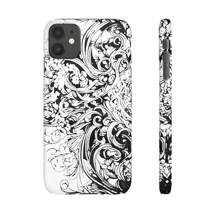 Floral Tattoo Snap Case - Colorwink