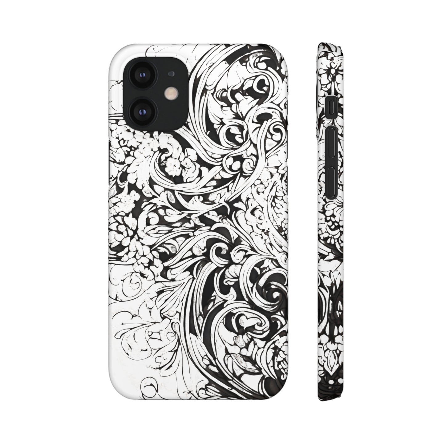 Floral Tattoo Snap Case - Colorwink