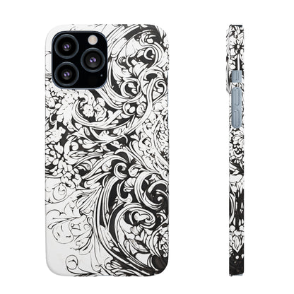 Floral Tattoo Snap Case - Colorwink