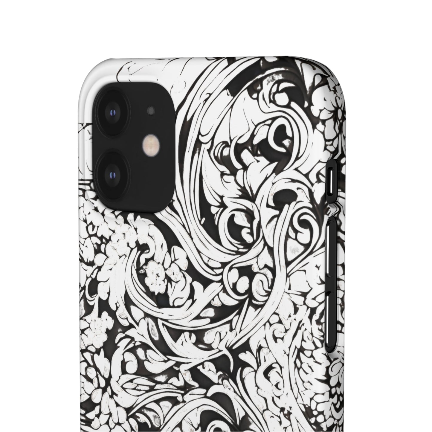 Floral Tattoo Snap Case - Colorwink