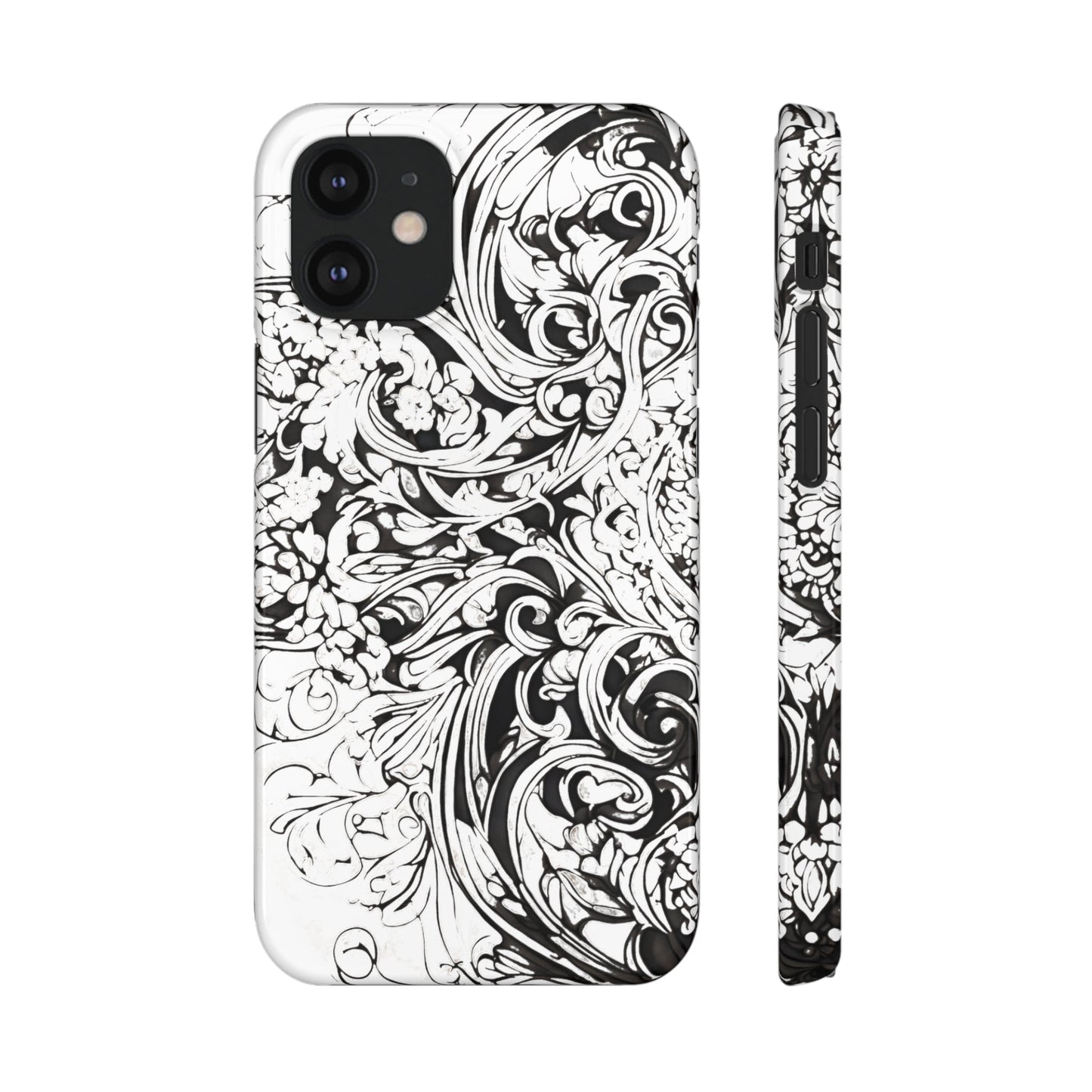 Floral Tattoo Snap Case - Colorwink