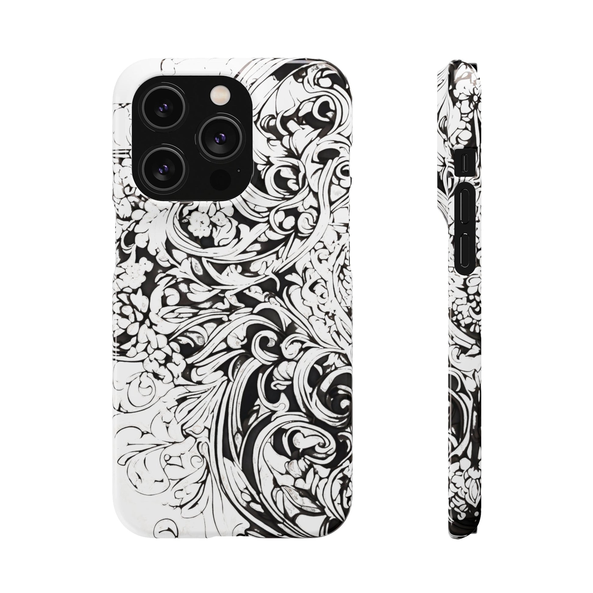 Floral Tattoo Snap Case - Colorwink