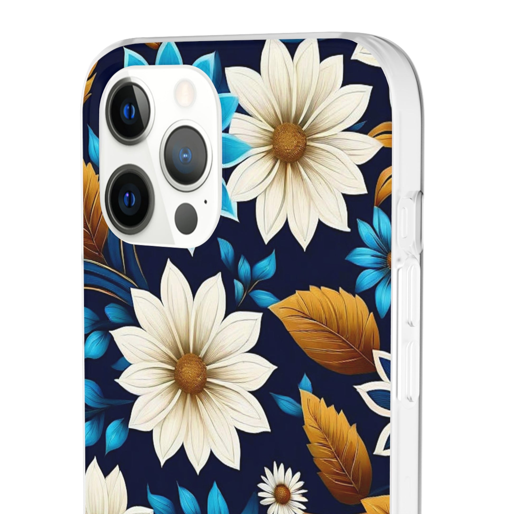 Flower Design Flexi Case - Colorwink