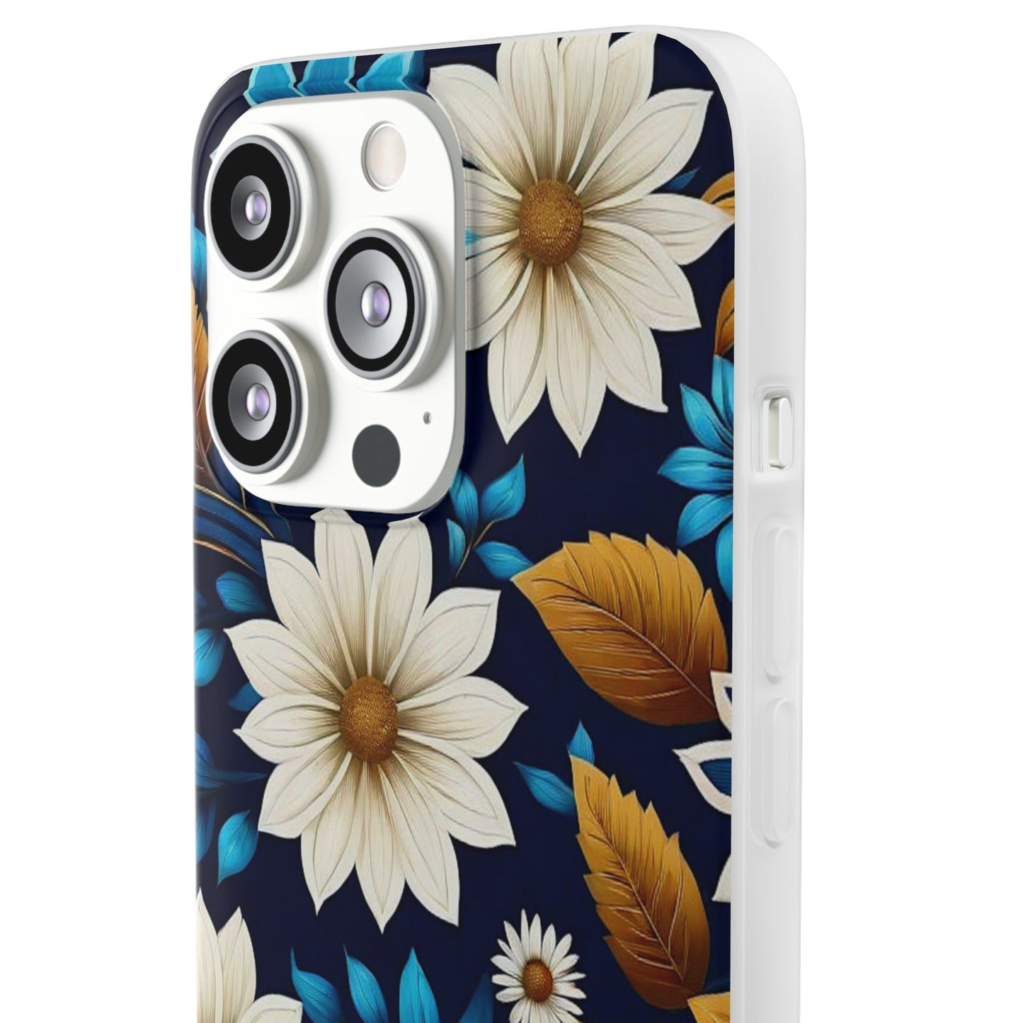 Flower Design Flexi Case - Colorwink