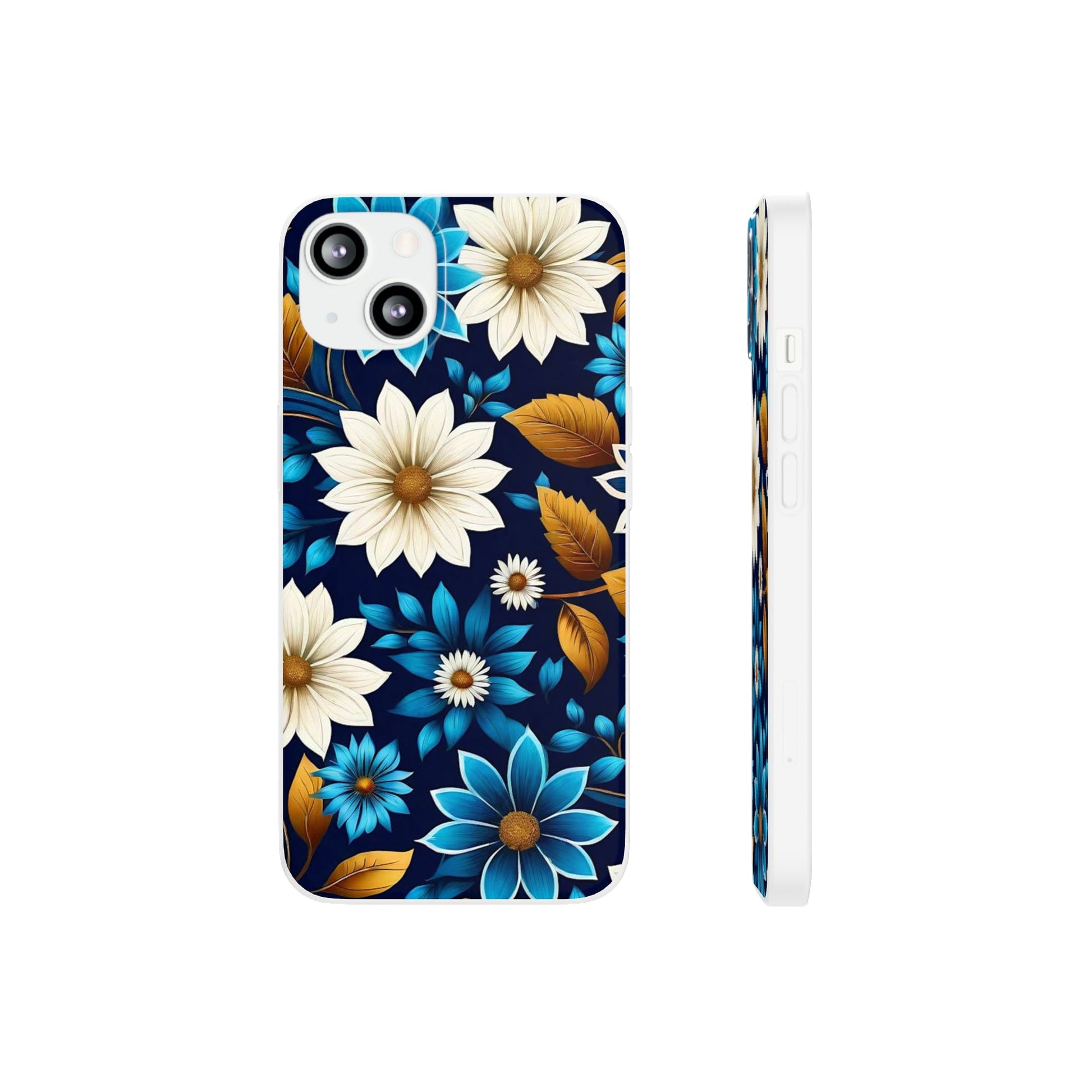 Flower Design Flexi Case - Colorwink