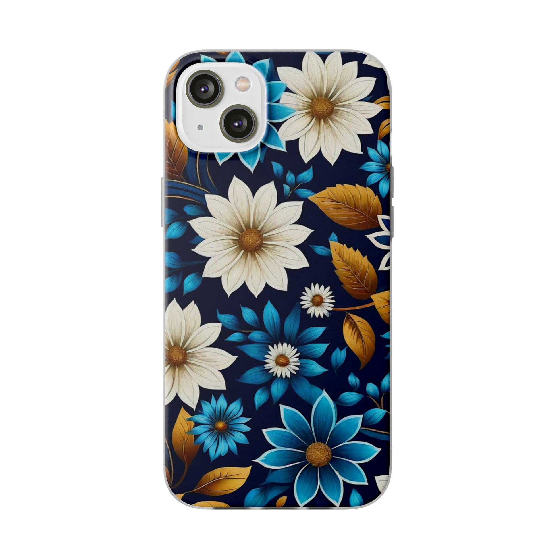 Flower Design Flexi Case - Colorwink