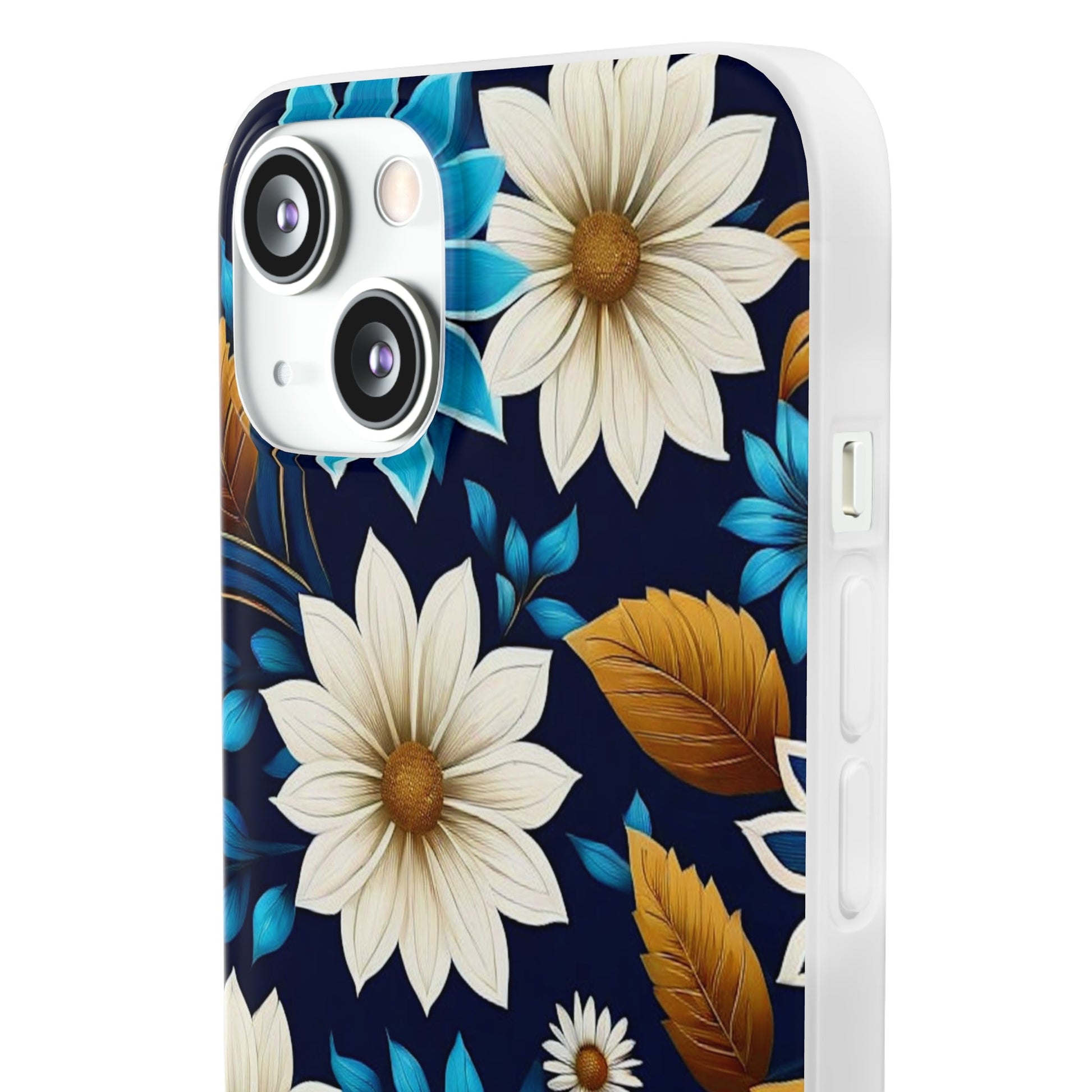 Flower Design Flexi Case - Colorwink