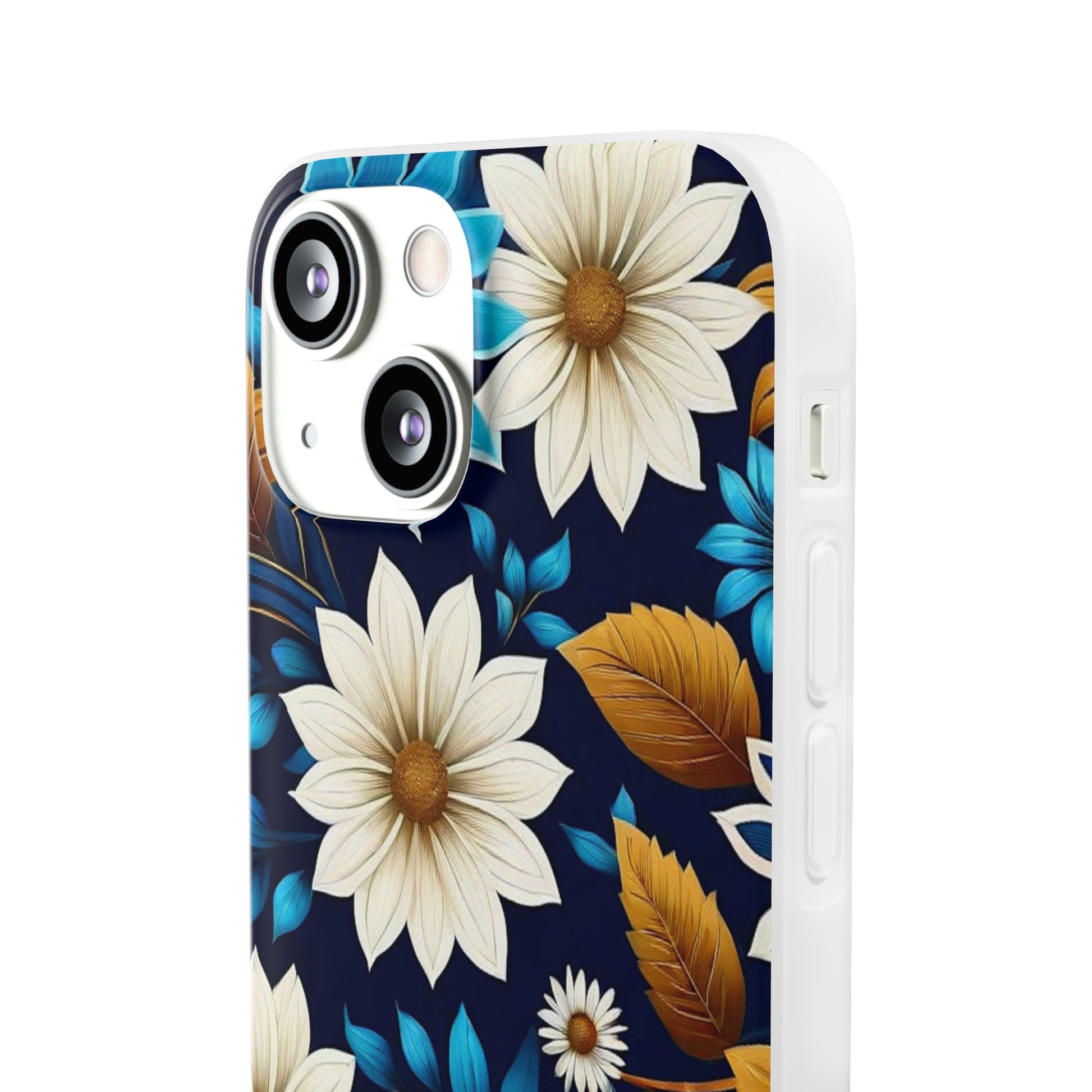 Flower Design Flexi Case - Colorwink