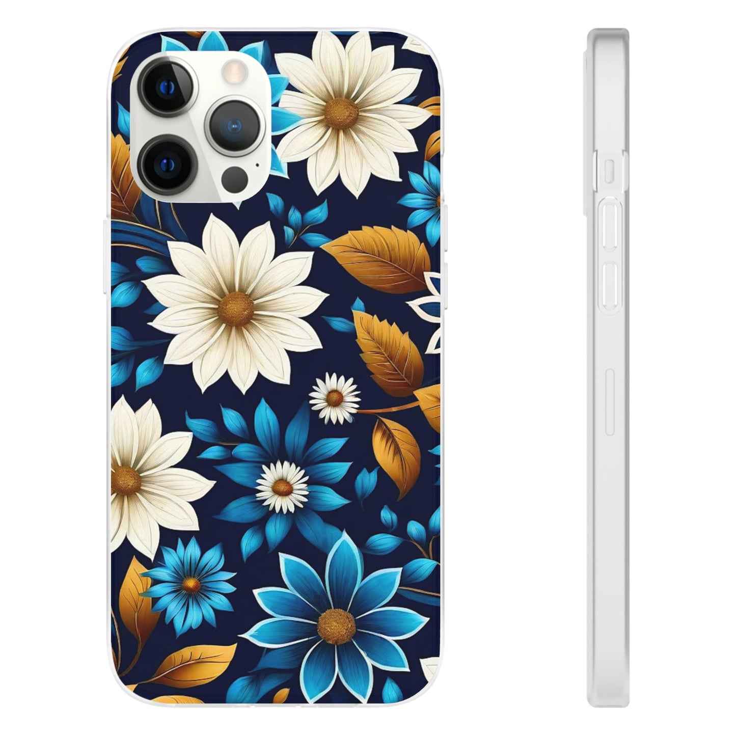 Flower Design Flexi Case - Colorwink