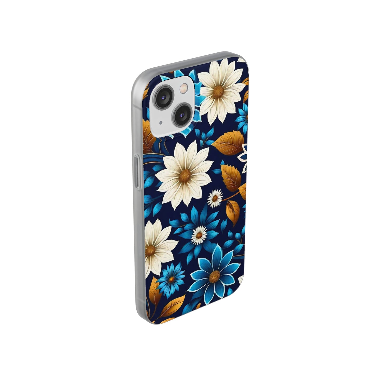 Flower Design Flexi Case - Colorwink