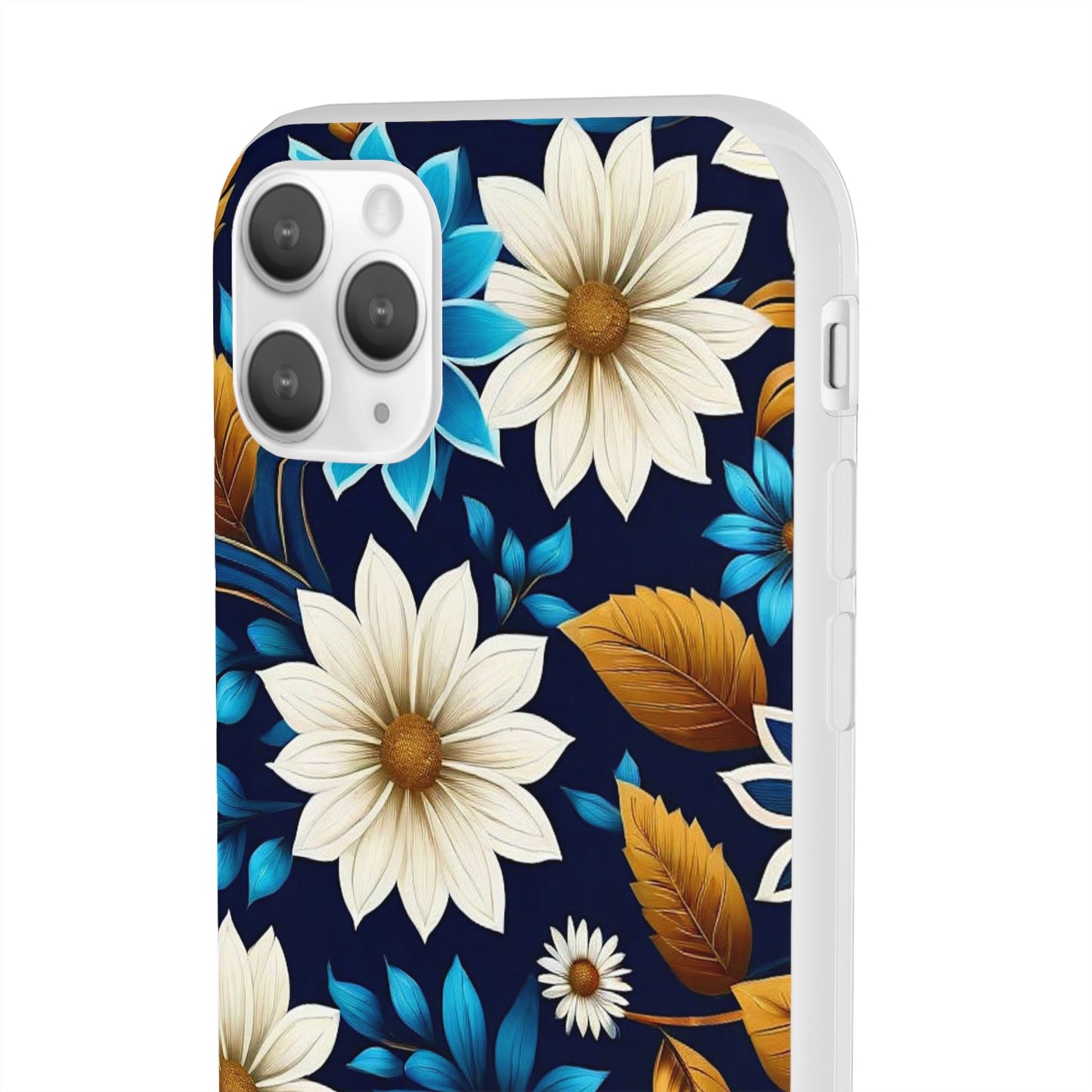 Flower Design Flexi Case - Colorwink