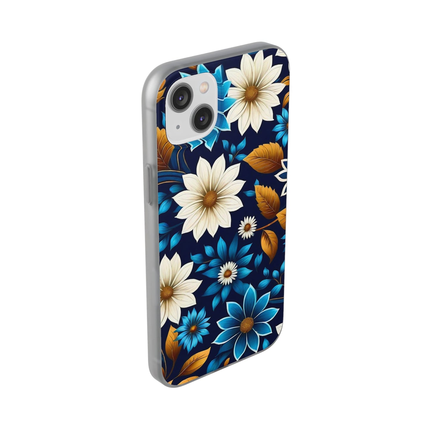 Flower Design Flexi Case - Colorwink