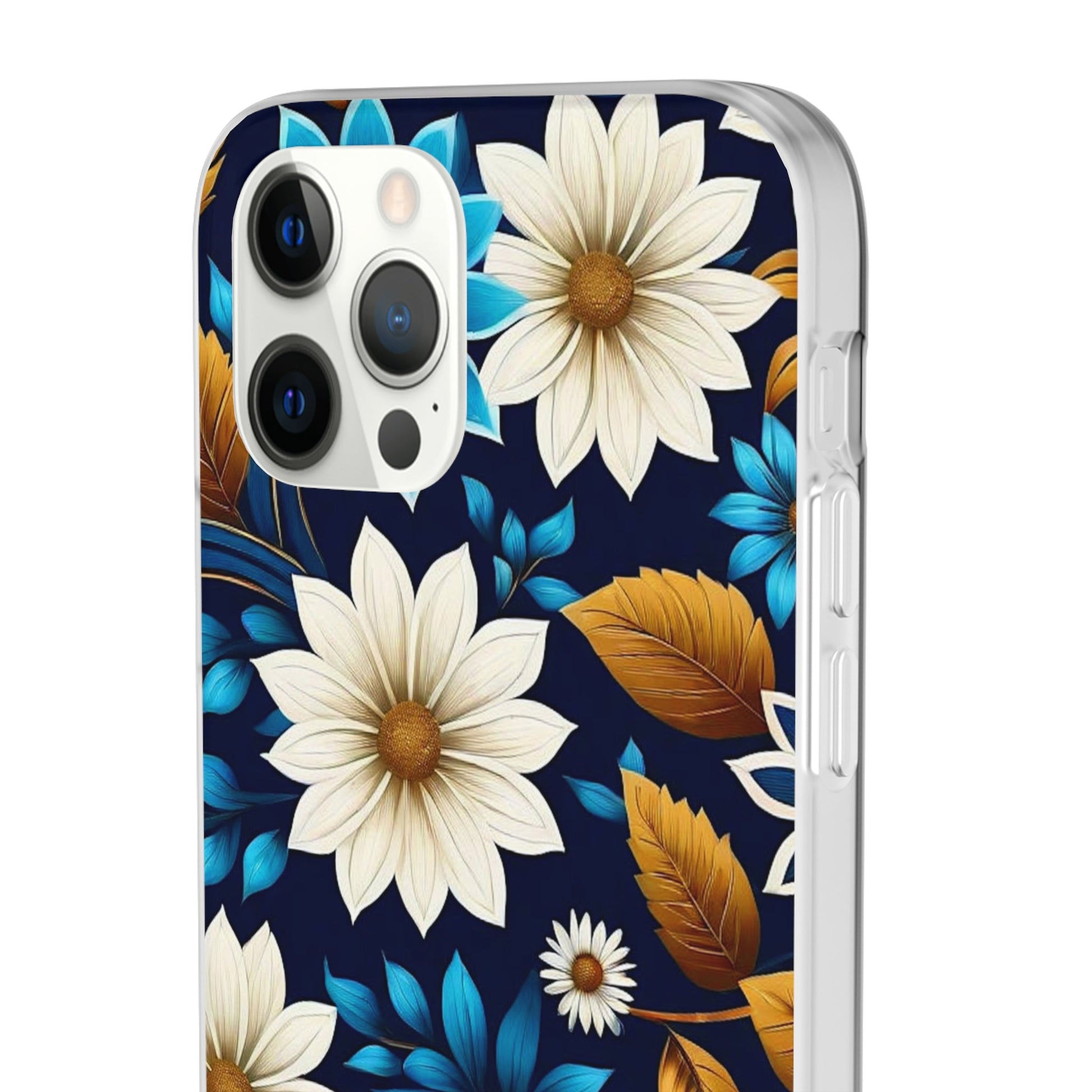 Flower Design Flexi Case - Colorwink