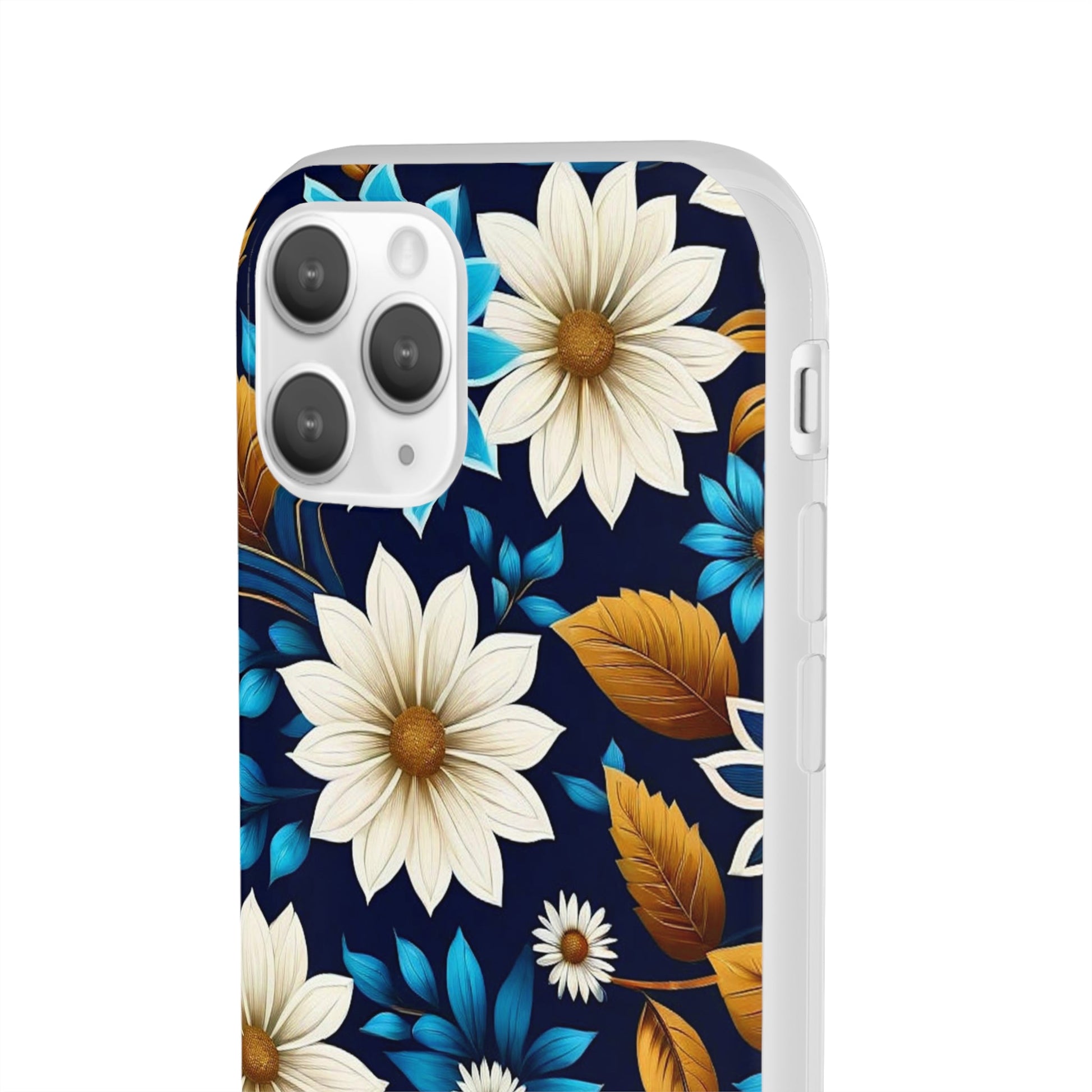 Flower Design Flexi Case - Colorwink