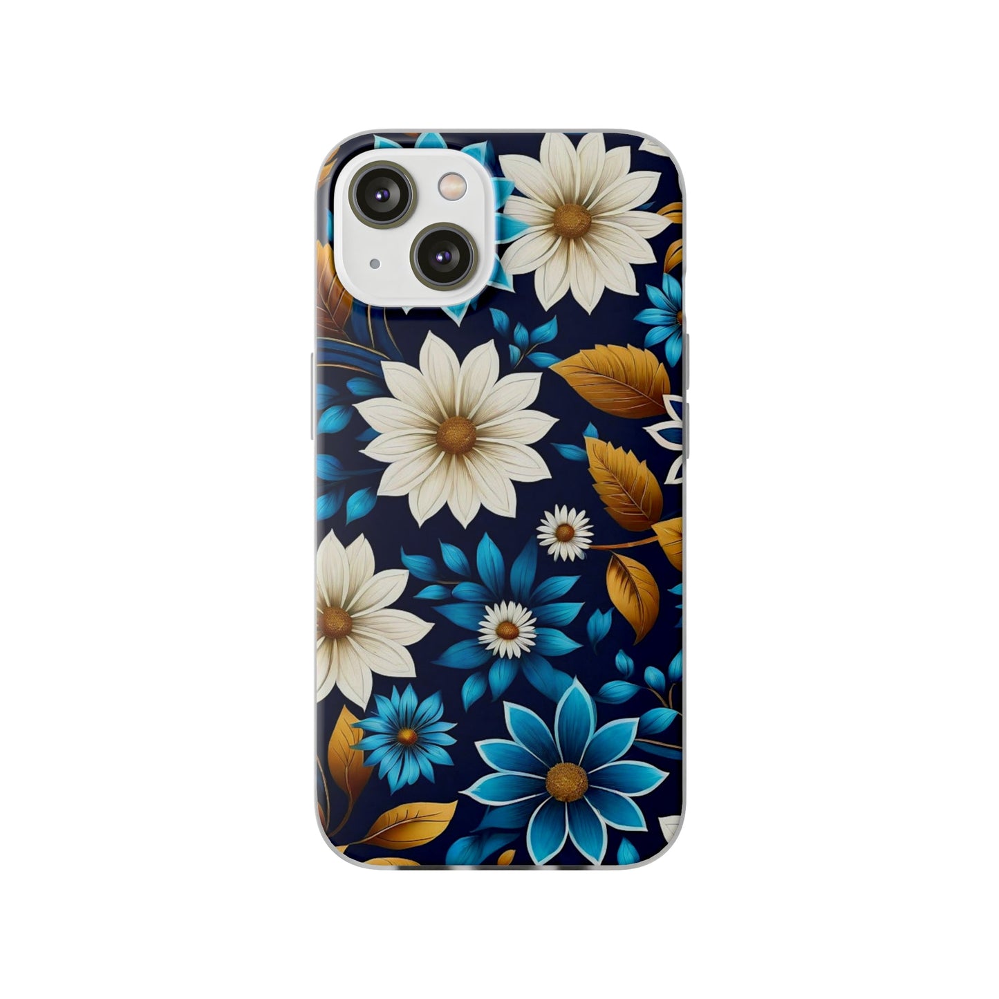 Flower Design Flexi Case - Colorwink